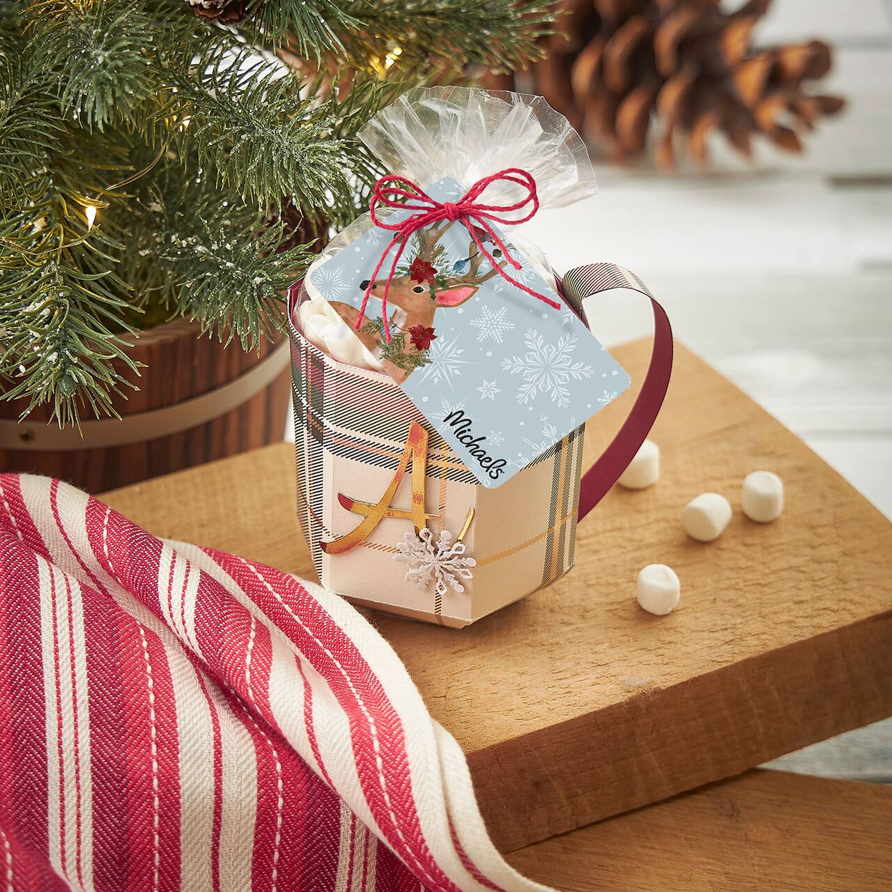 Hot Cocoa Mug Gift Card Holder